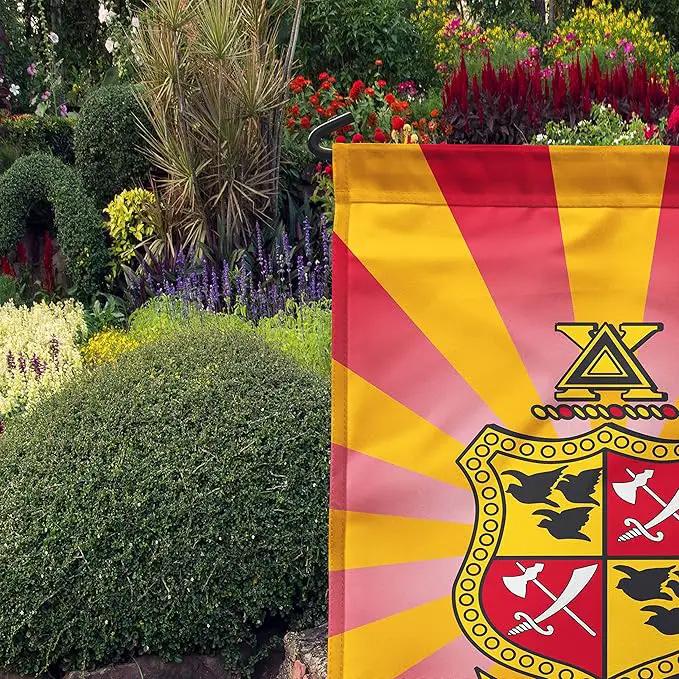 Delta Chi Licensed Flag Garden Flag Banner Yard Decor Outdoor Decoration (Delta Chi #3) by GreenHaven Gardens