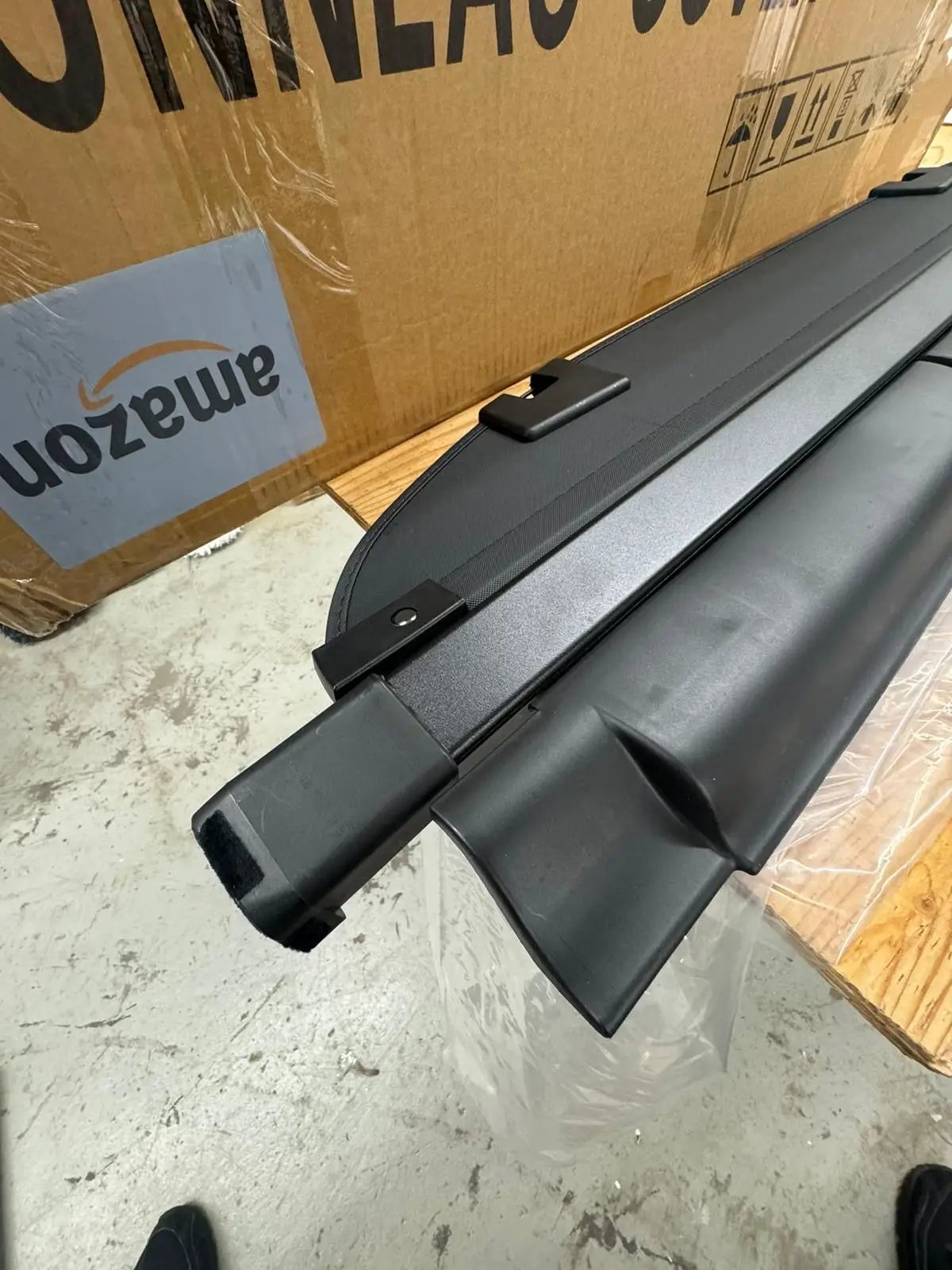 BOPARAUTO Cargo Cover 2024 2023 2022 for Mazda CX-5 Accessories 2017 2018 2019 2020 2021 Rear Trunk Shade Cover Luggage Cover by Selzalot
