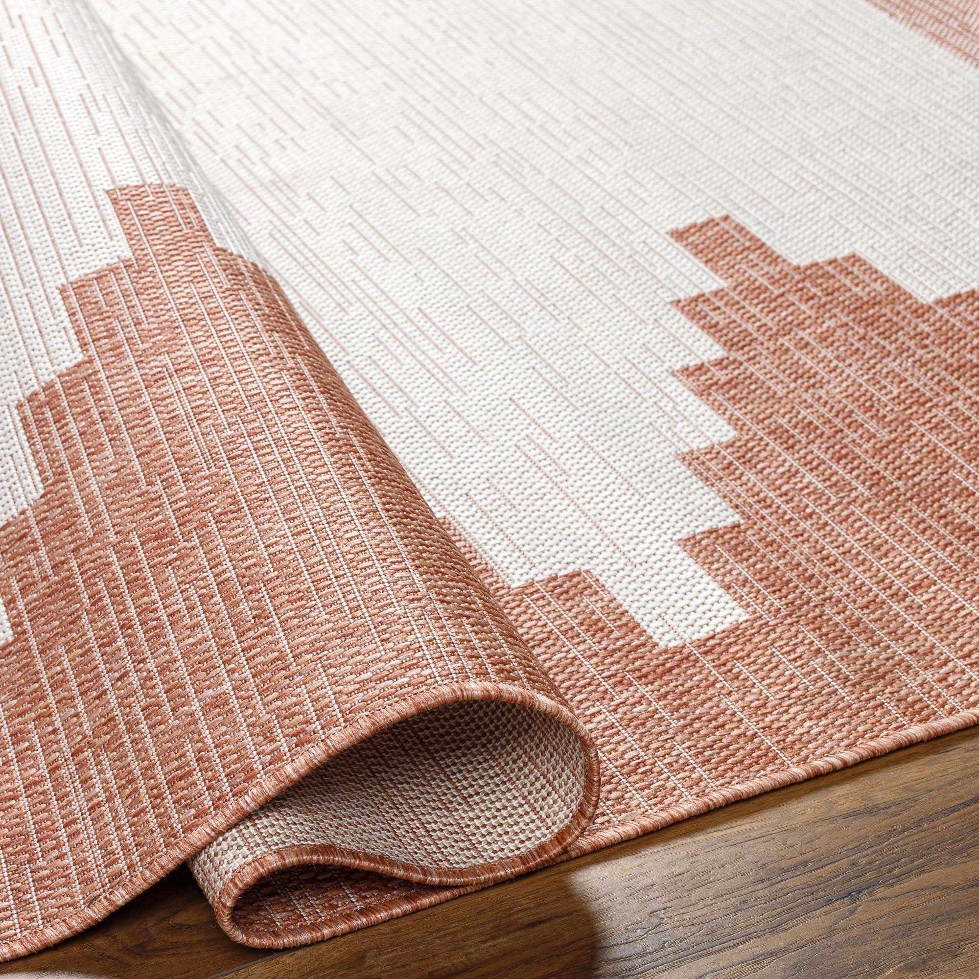 Djugun Peach Fuzz Indoor & Outdoor Area Rug by Boutique Rugs