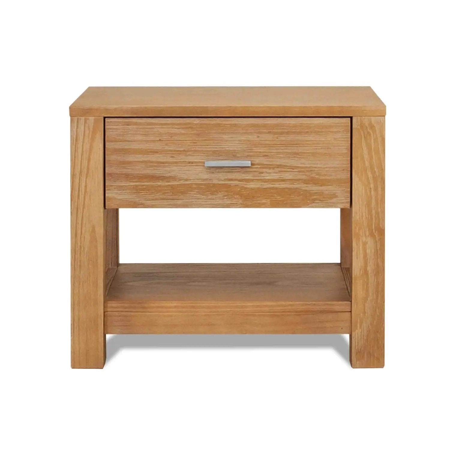 FarmHouse Traditional Rustic Acacia 1 Drawer Nightstand by HomePacific