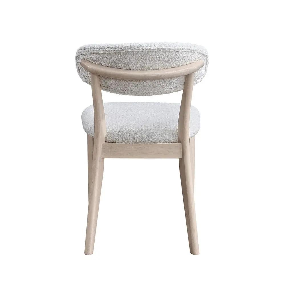 ACTU Scandinavian Dining Table Set with Upholstered Chairs for Small Spaces (Seats 4–6) by ACTU FURNITURE