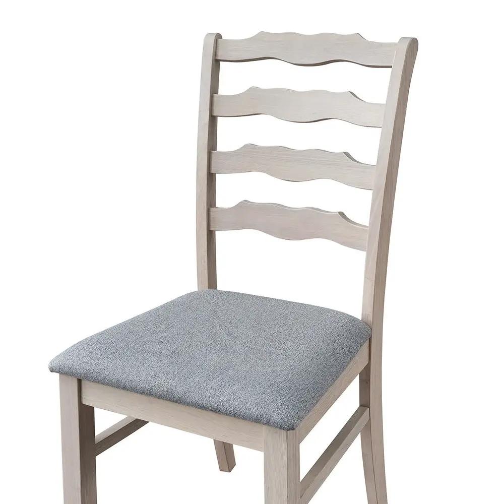 ACTU Farmhouse Dining Table Set with Upholstered Chairs for 4–6 by ACTU FURNITURE
