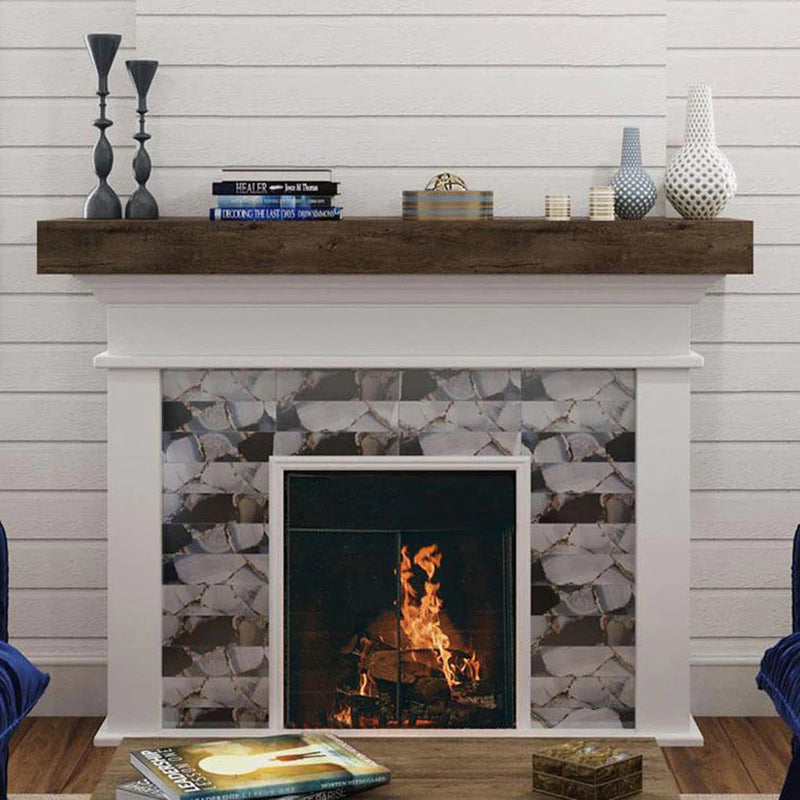 Gray 3x12 Glossy Glass Subway Tile (20 pack, 5 sq ft/case), photo 6 of 11