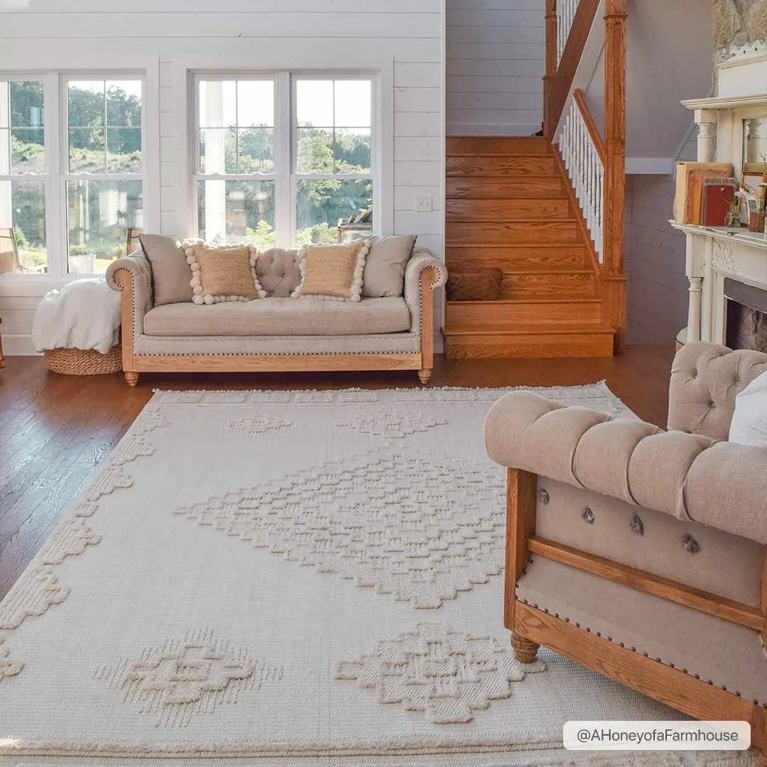 Rosales High-Low Rustic Rug by Boutique Rugs