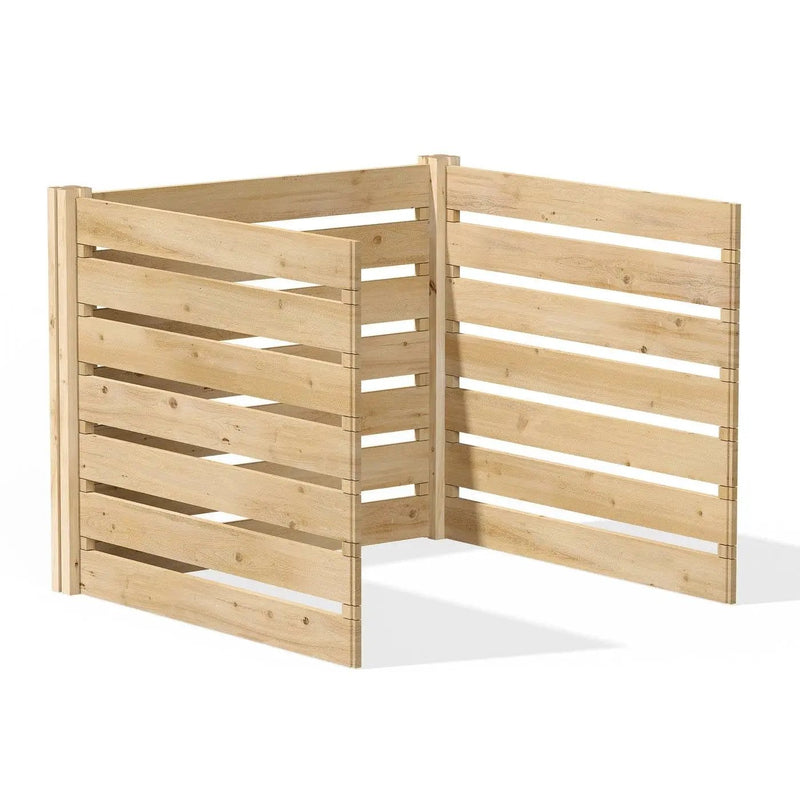 Add on Kit for 174 Gallon Cedar Wood Compost Bin - Made in the USA by HomePacific