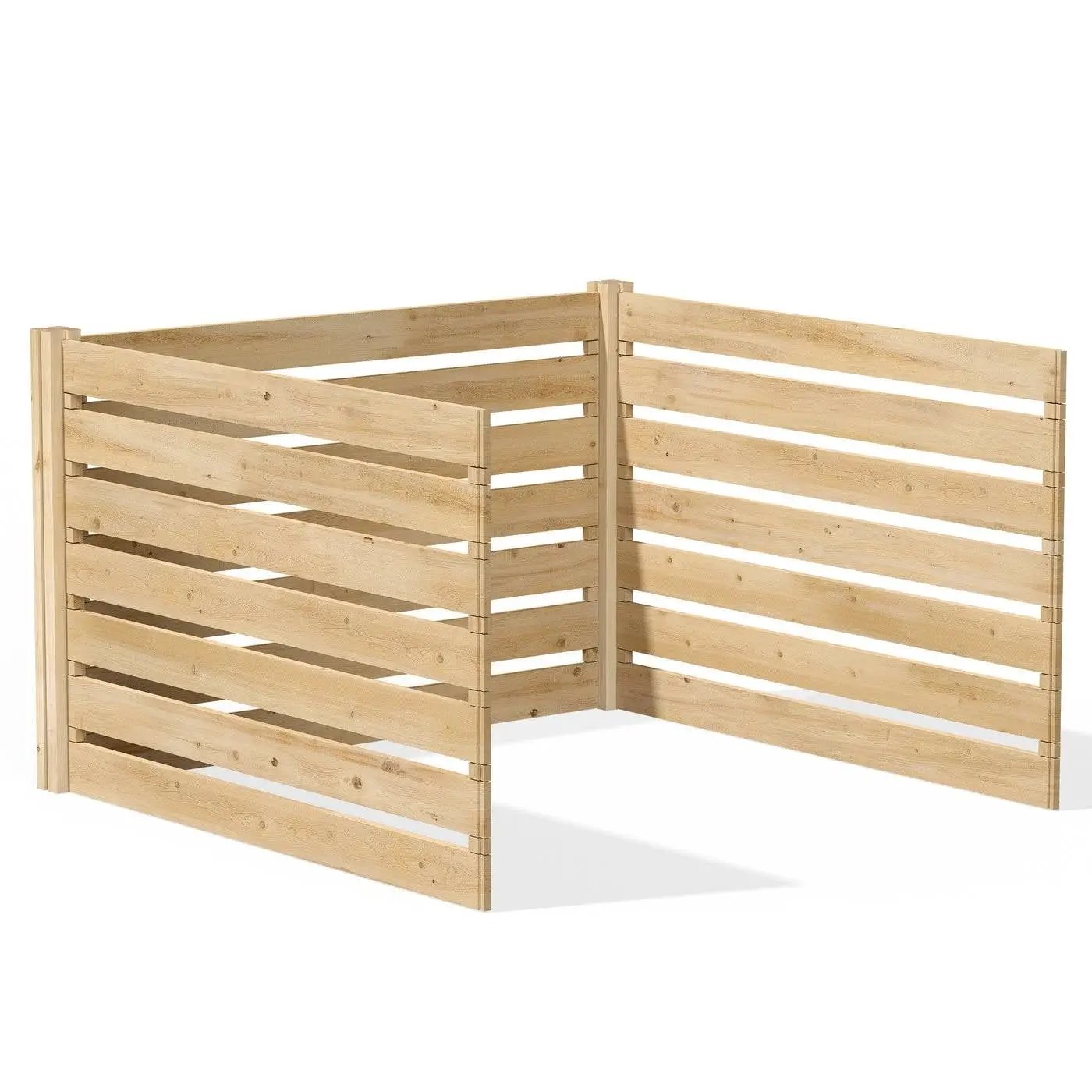 Add on Kit for 308 Gallon Cedar Wood Compost Bin - Made in the USA by HomePacific