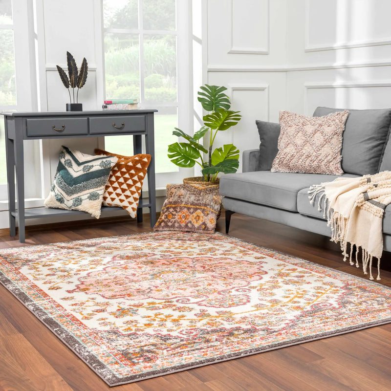 Oark Floral Medallion Area Rug by Boutique Rugs