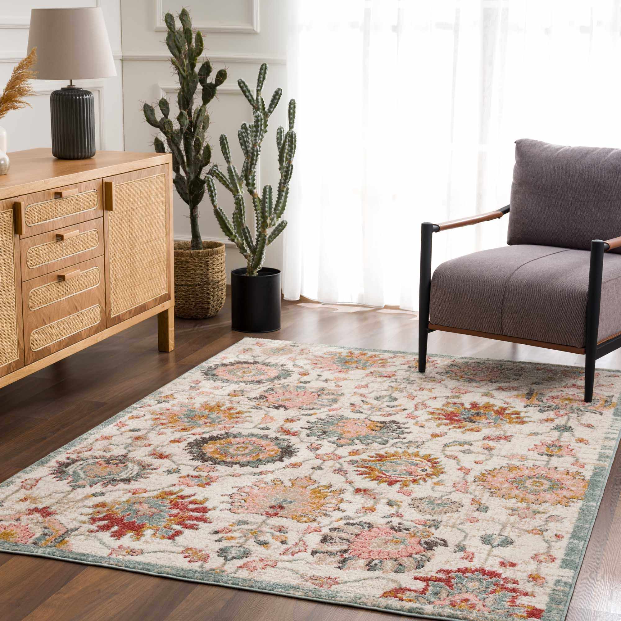 Twilight Floral Area Rug by Boutique Rugs