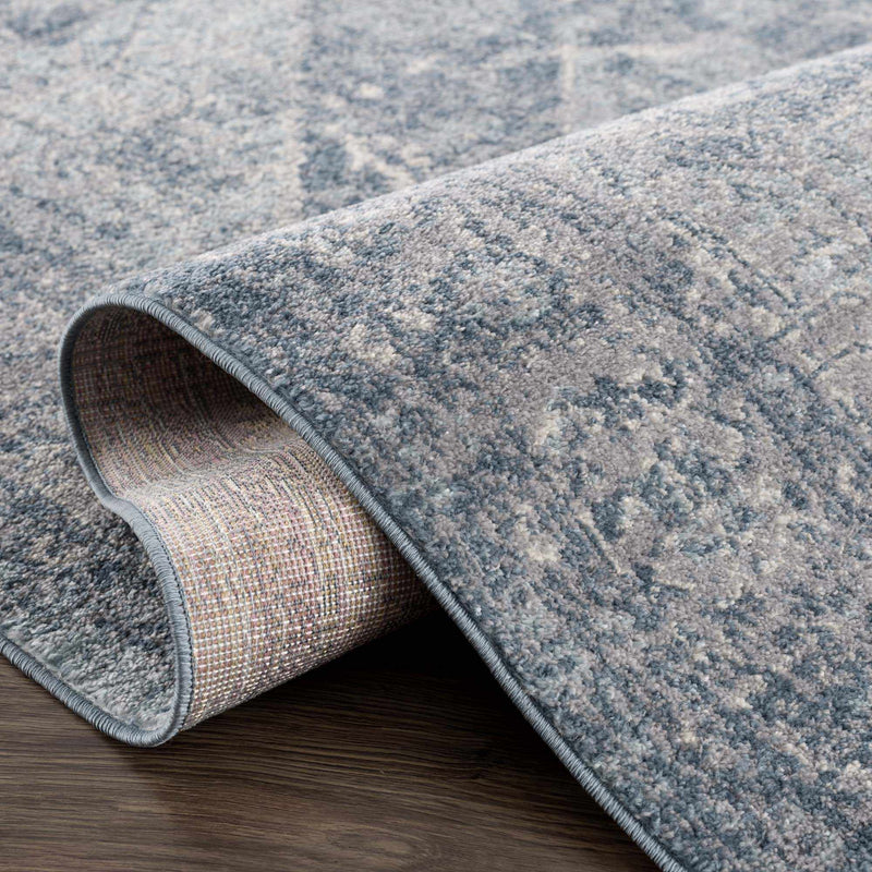 Peeta Blue Medallion Area Rug by Hauteloom