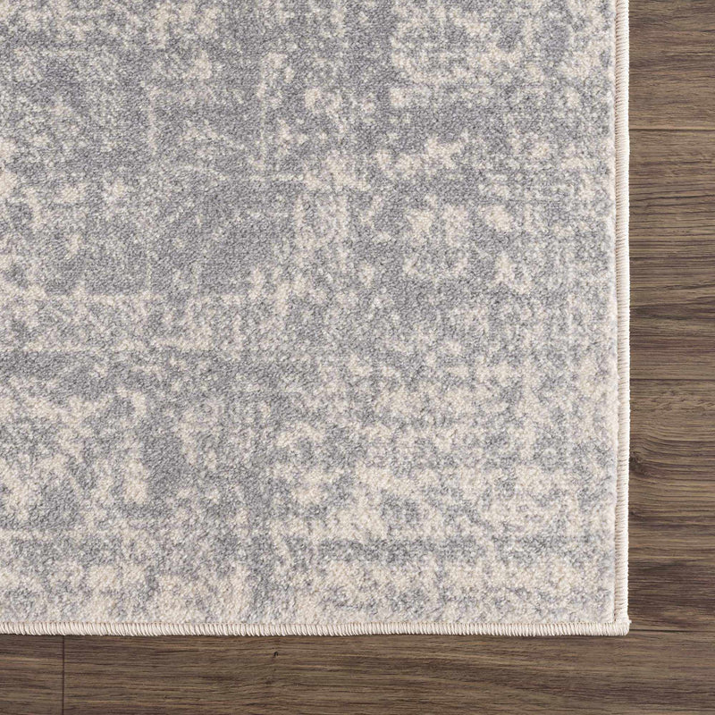 Peeta Gray Medallion Area Rug - Clearance by Boutique Rugs