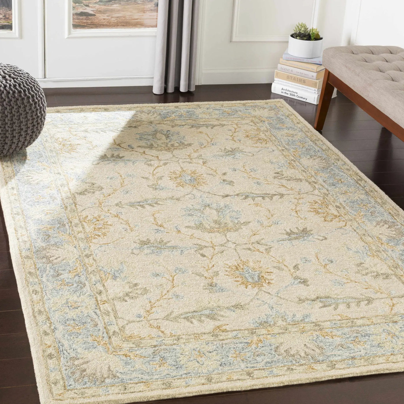 Albert Luxury Wool Rug by Boutique Rugs