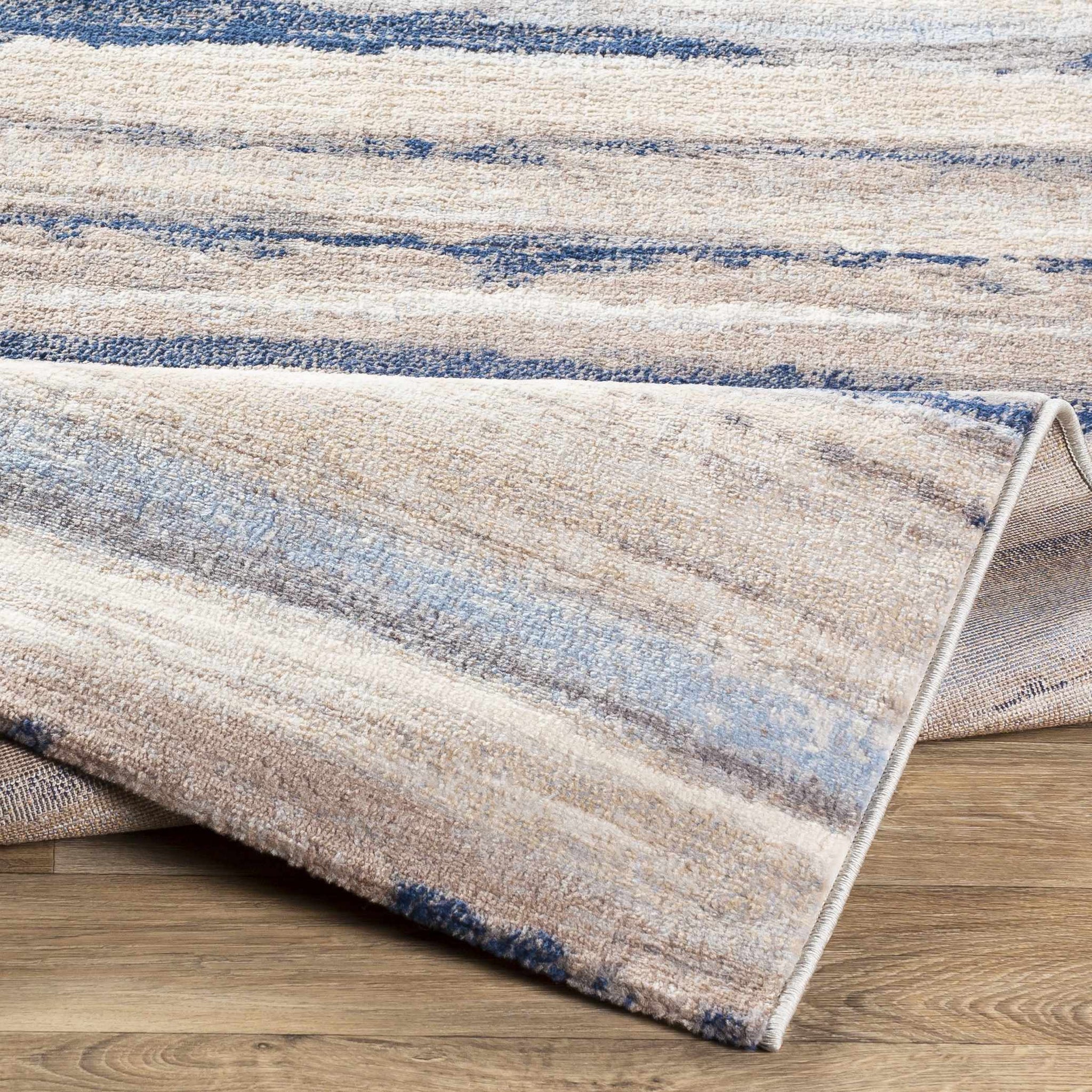 Aldavilla Abstract Striped Area Rug by Boutique Rugs