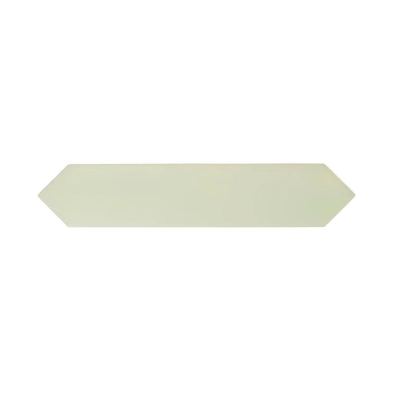 Tea Green 2x10 Matte Picket Ceramic Tile (44 pack, 5.38 sq ft/case) by Apollo Tile