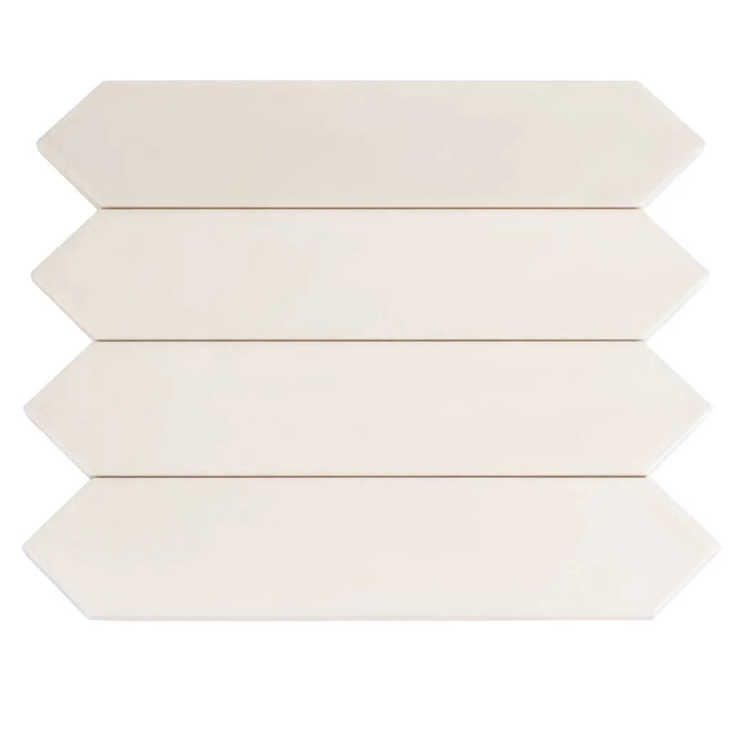Beige 2x10 Matte Picket Ceramic Tile (44 pack, 5.38 sq ft/case) by Apollo Tile