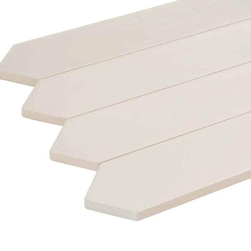 Beige 2x10 Matte Picket Ceramic Tile (44 pack, 5.38 sq ft/case) by Apollo Tile