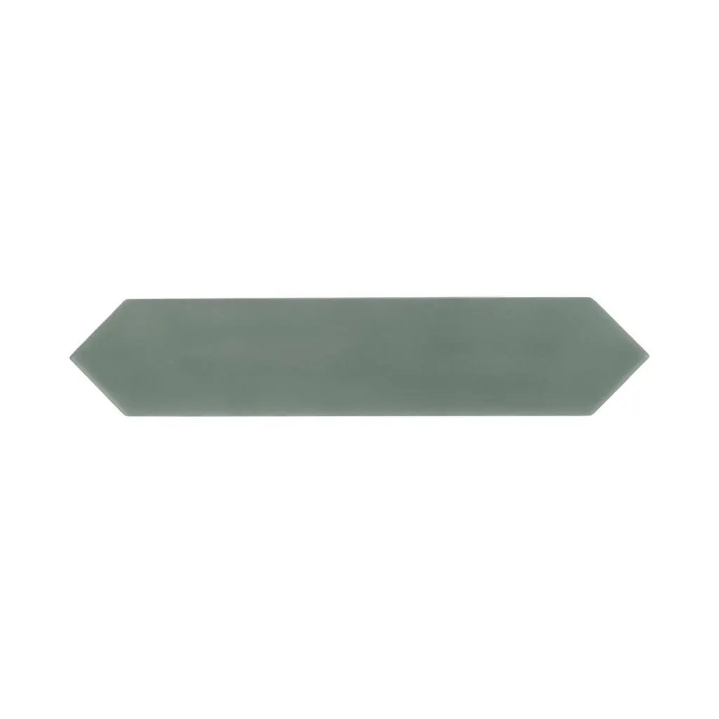 Pine Green 2x10 Matte Picket Ceramic Tile (44 pack, 5.38 sq ft/case) by Apollo Tile