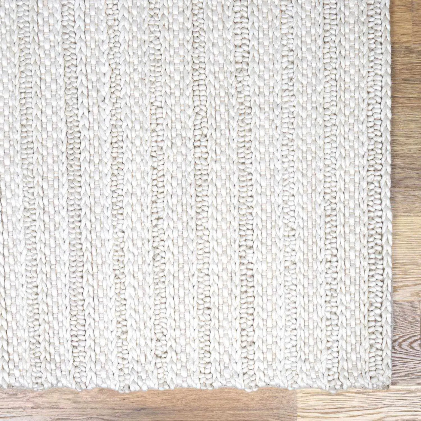 Alice Braided Faux Silk & Wool Rug - Clearance by Boutique Rugs