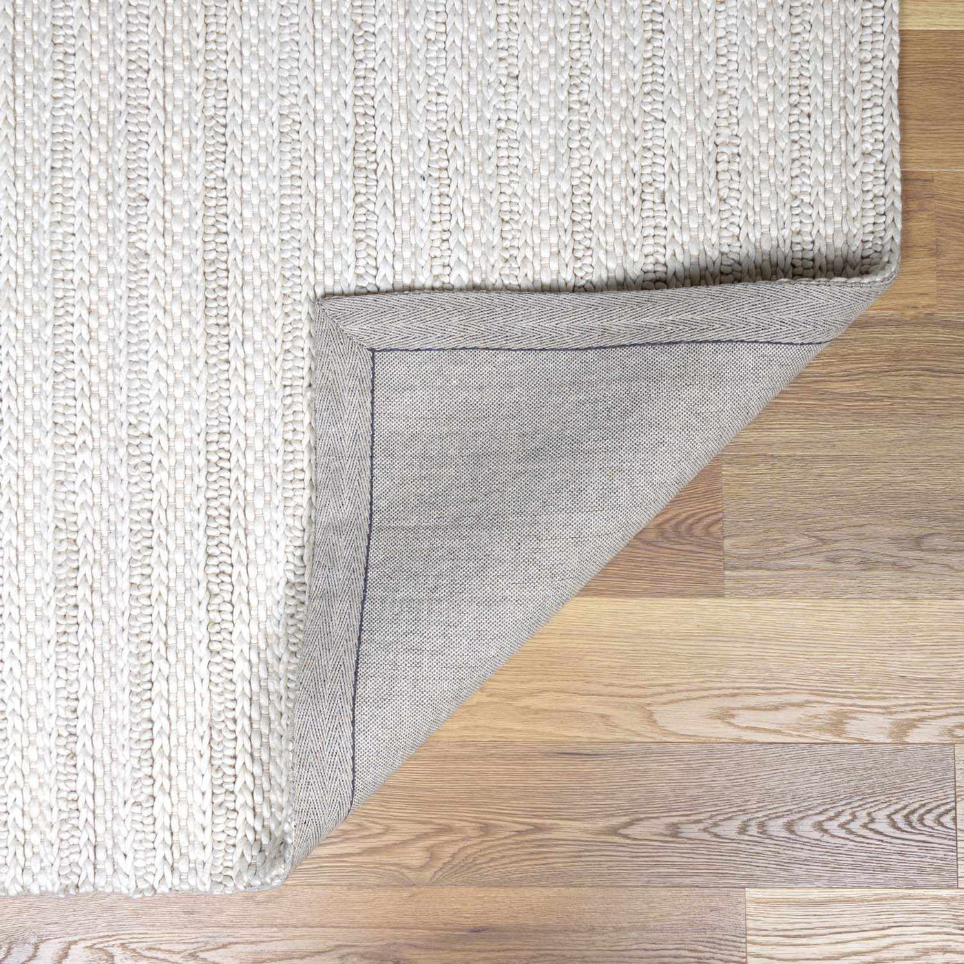 Alice Braided Faux Silk & Wool Rug - Clearance by Boutique Rugs