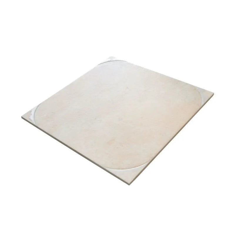 Boutique beige 18x18 Matte Square Porcelain Large Format Tile (7 pack, 14.75 sq ft/case) by Apollo Tile