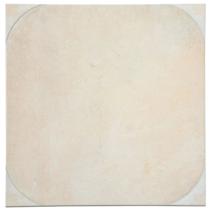 Boutique beige 18x18 Matte Square Porcelain Large Format Tile (7 pack, 14.75 sq ft/case) by Apollo Tile