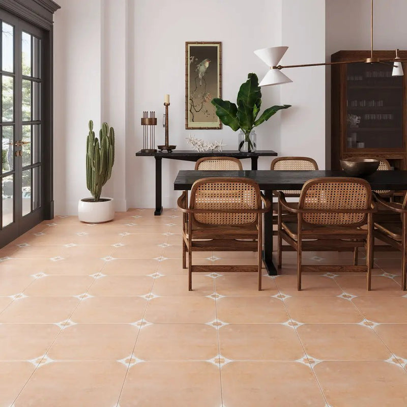 Plaster Brown 18x18 Matte Square Porcelain Large Format Tile (7 pack, 14.75 sq ft/case) by Apollo Tile