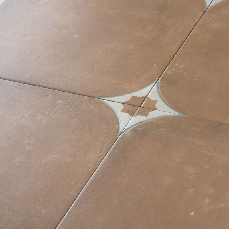 Sephia Brown 18x18 Matte Square Porcelain Large Format Tile (7 pack, 14.75 sq ft/case) by Apollo Tile
