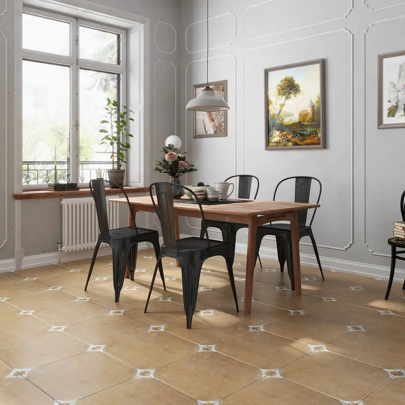 Sephia Brown 18x18 Matte Square Porcelain Large Format Tile (7 pack, 14.75 sq ft/case) by Apollo Tile