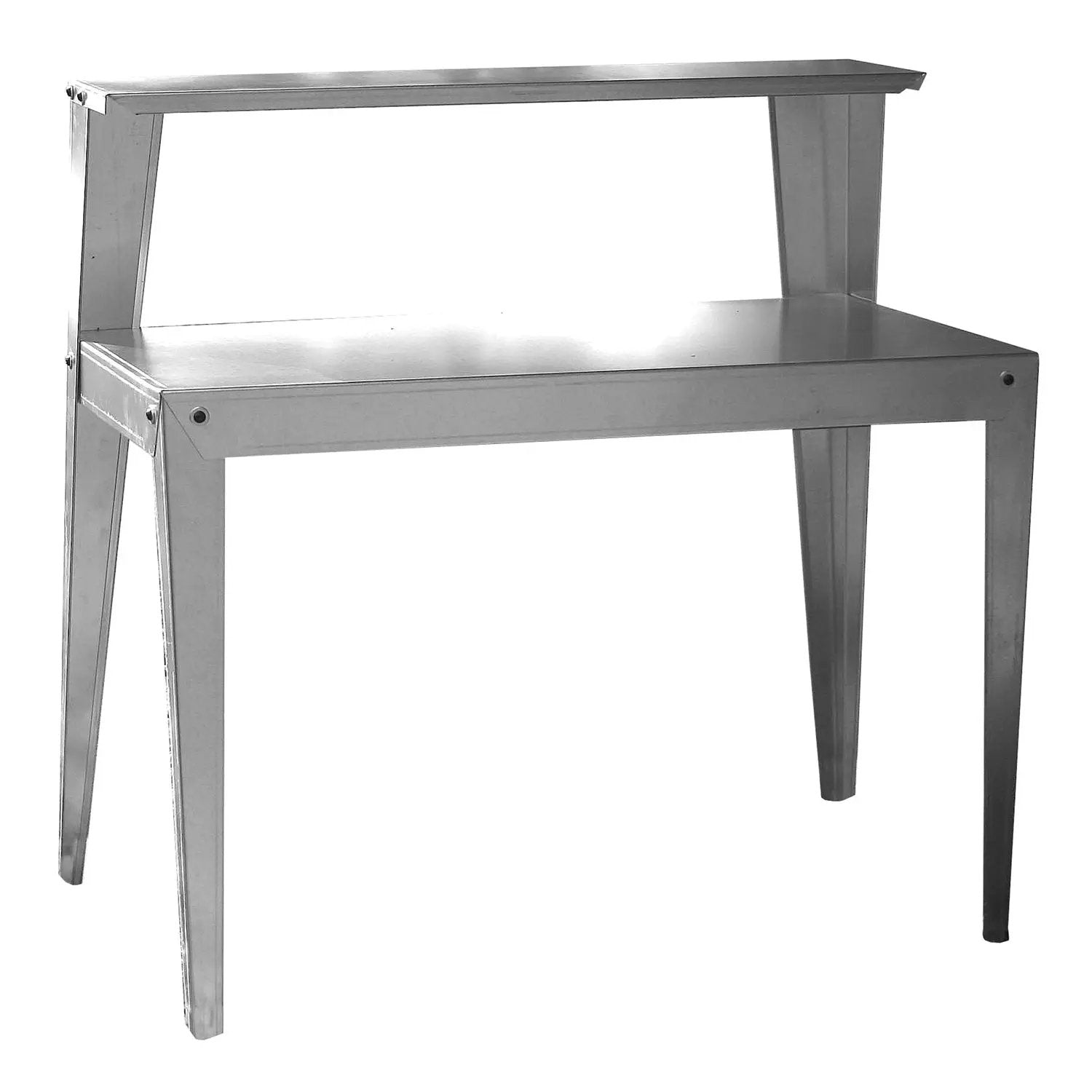 Galvanized Steel Potting Bench Garden Workstation Rack Table by HomePacific
