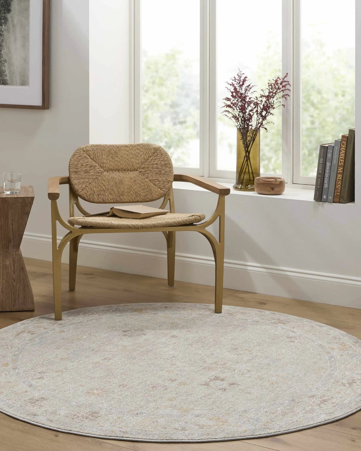 Amina Oushak Thick Luxe Area Rug by Boutique Rugs
