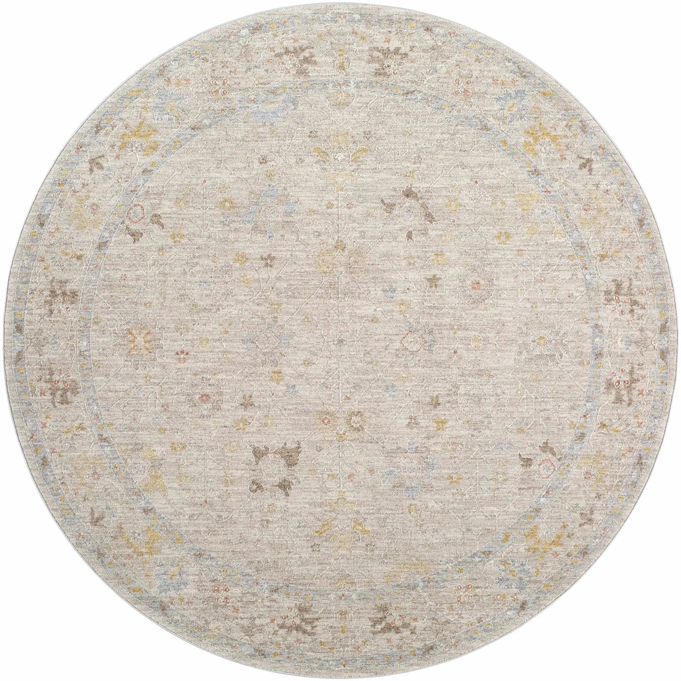 Amina Oushak Thick Luxe Area Rug by Boutique Rugs
