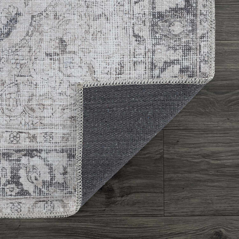 Haile Green & Pink Washable Area Rug - Clearance by Boutique Rugs