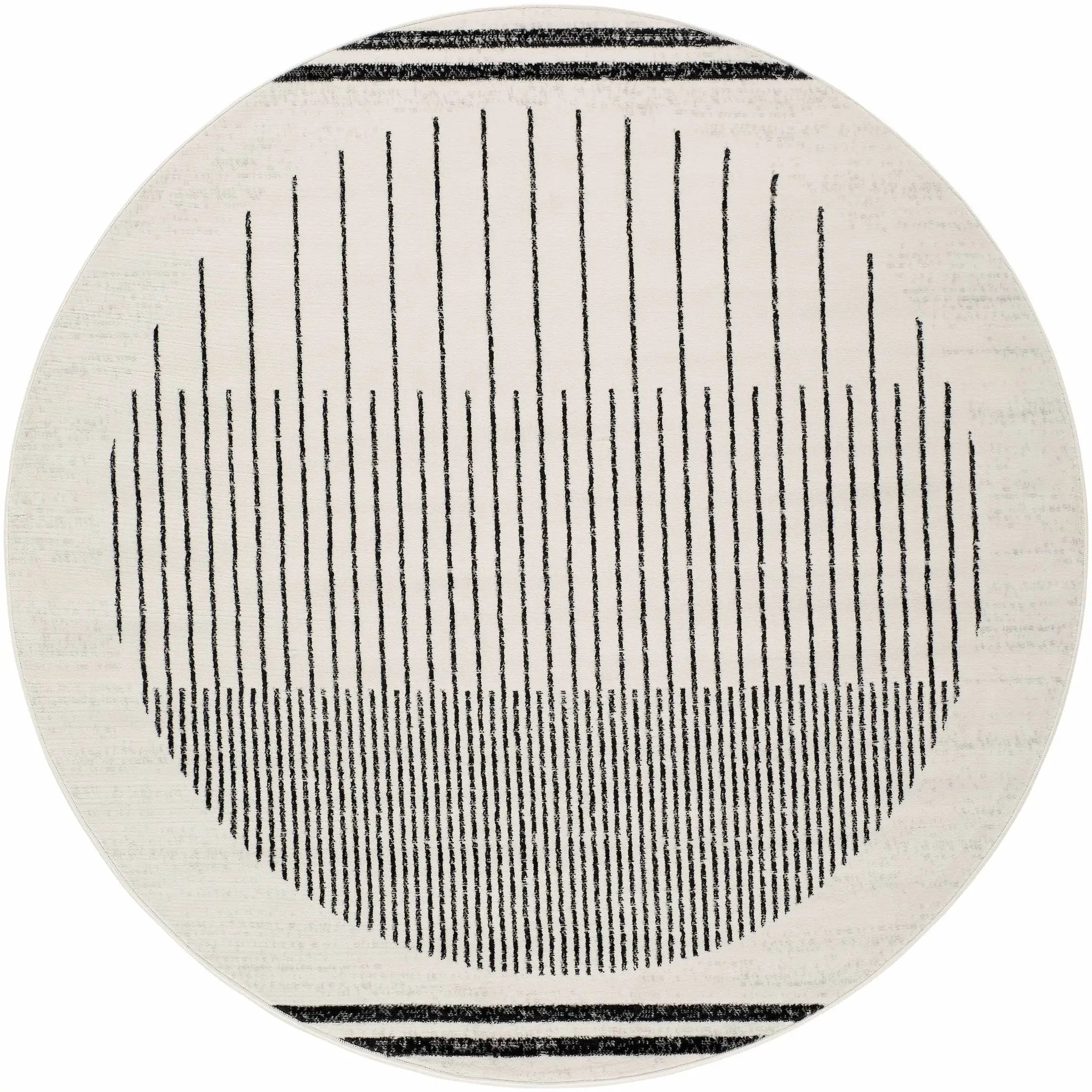 Angus Black&White Geometric Area Rug by Boutique Rugs