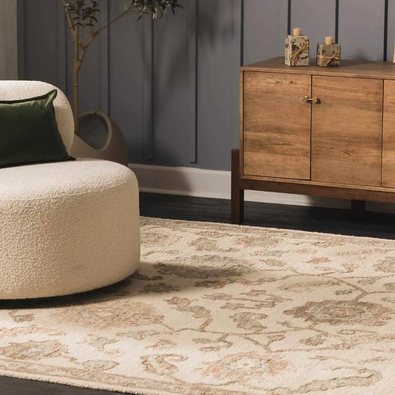 Callum Oushak Area Rug by Boutique Rugs