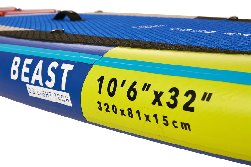 Aqua Marina BEAST 10'6" Inflatable Paddle Board All-Around Advanced SUP, photo 13 of 24