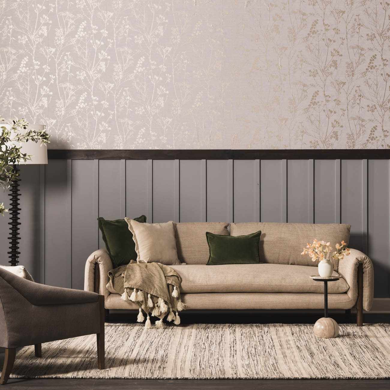 Arabi Wool Area Rug by Boutique Rugs