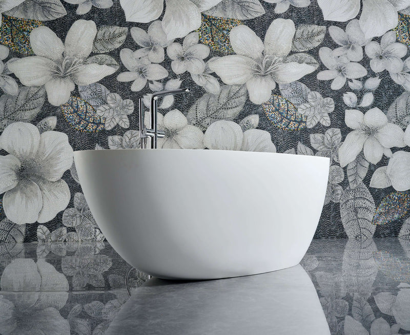 Arden 59” Freestanding Solid Surface Bathtub, photo 7 of 9