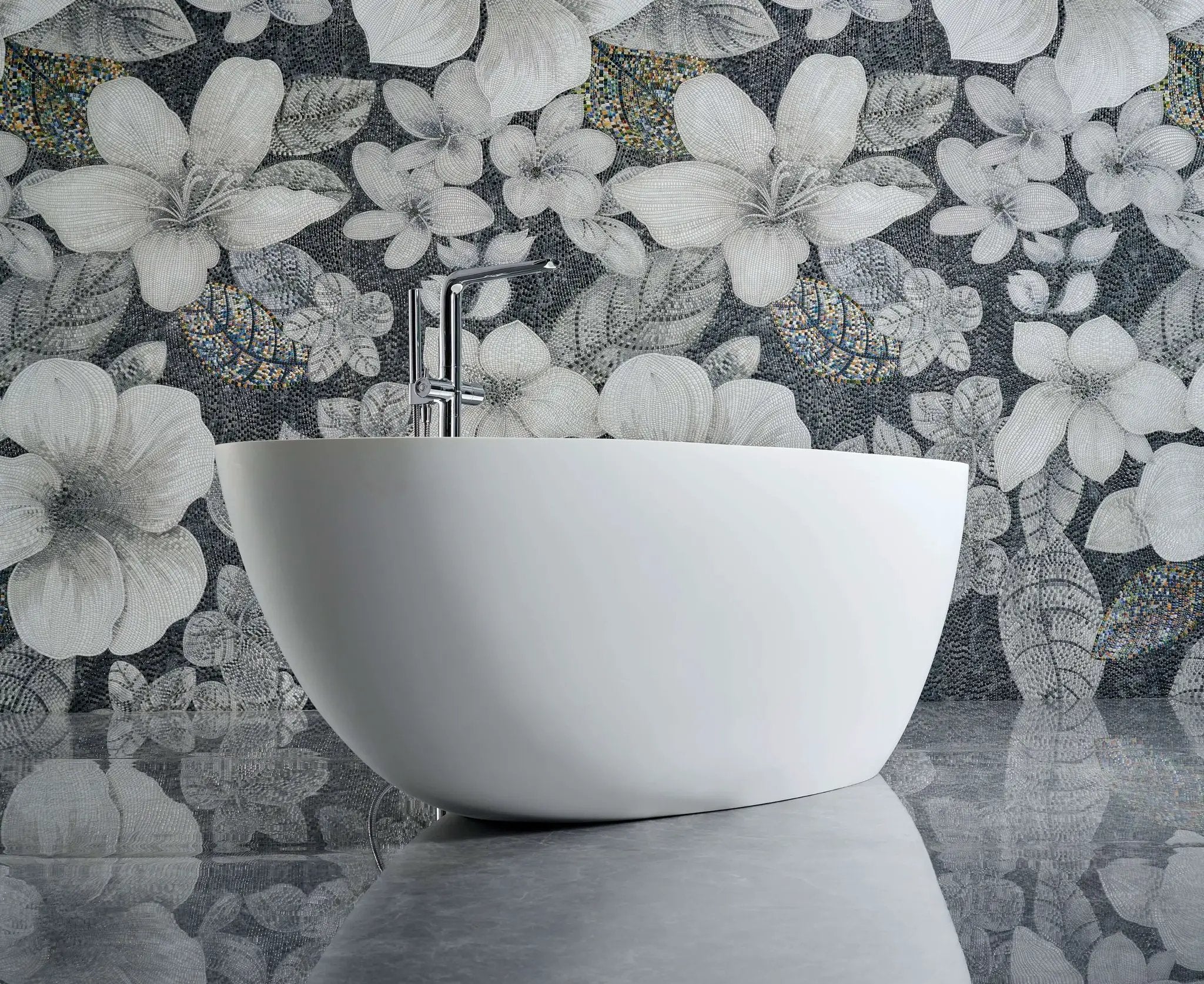 Arden 71” Freestanding Solid Surface Bathtub by Ancerre Designs
