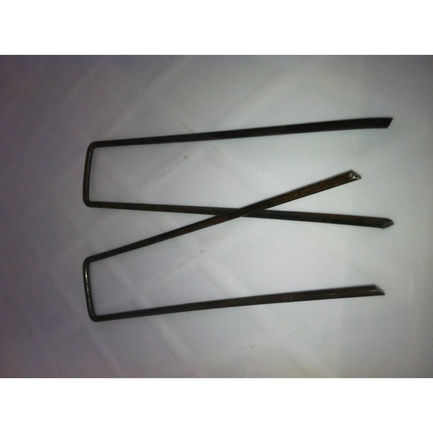 500 Pack of Anchor Staples Fabric Pins for Landscape Fabric by HomePacific