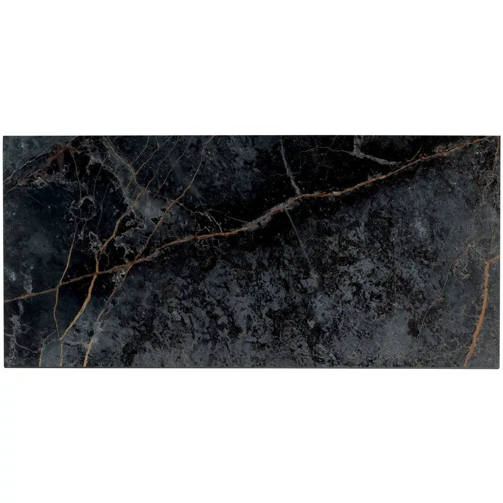 Charcoal Gray with Fiery Copper 24x48 Matte Porcelain Large Format Tile (2 pack, 15.5 sq ft/case) by Apollo Tile
