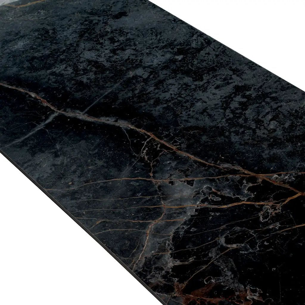 Charcoal Gray with Fiery Copper 24x48 Matte Porcelain Large Format Tile (2 pack, 15.5 sq ft/case) by Apollo Tile