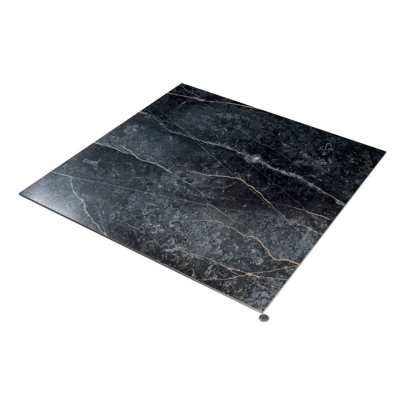 Midnight Gray with Burnt Amber 32x32 Matte Square Porcelain Large Format Tile (2 pack, 13.78 sq ft/case) by Apollo Tile