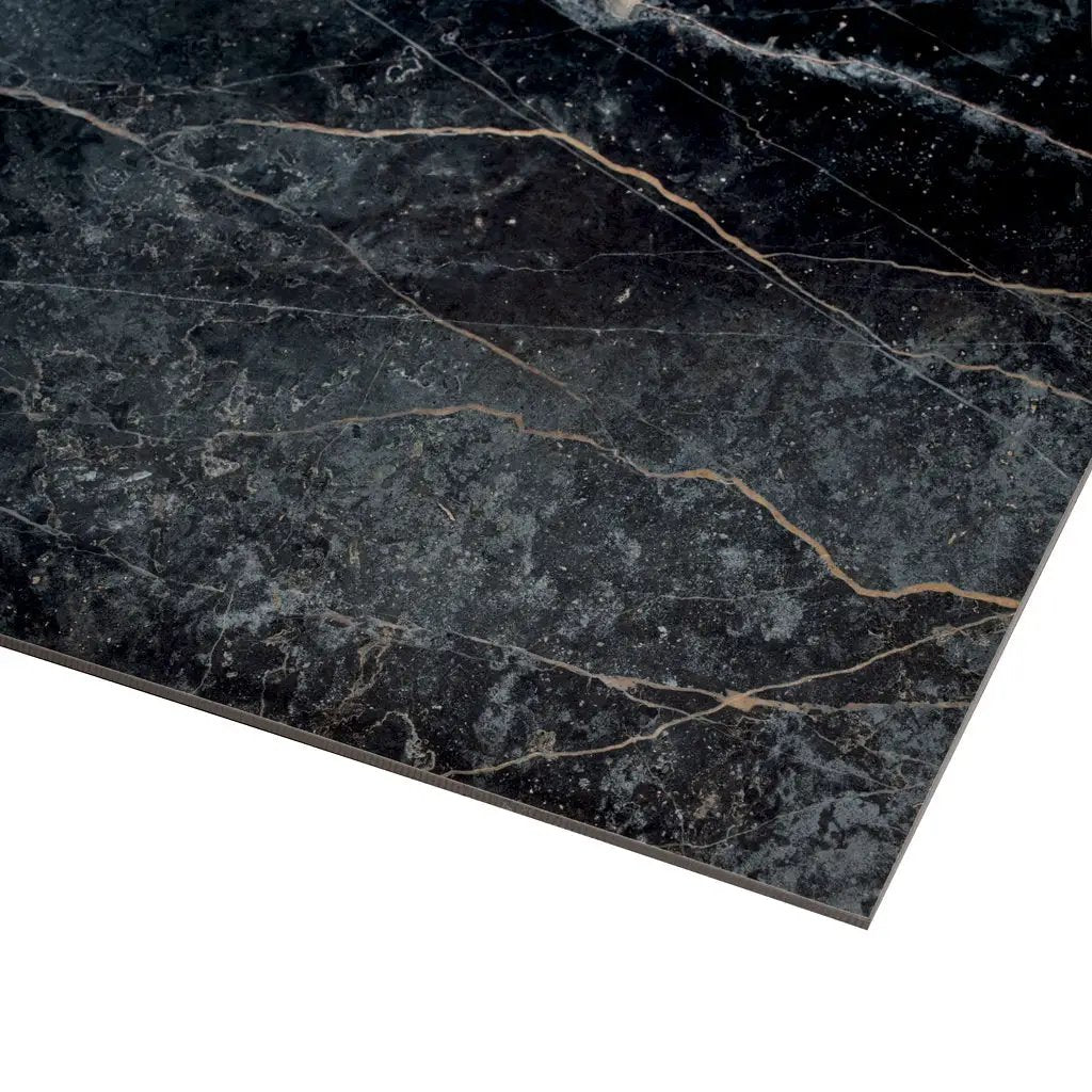 Midnight Gray with Burnt Amber 32x32 Matte Square Porcelain Large Format Tile (2 pack, 13.78 sq ft/case) by Apollo Tile
