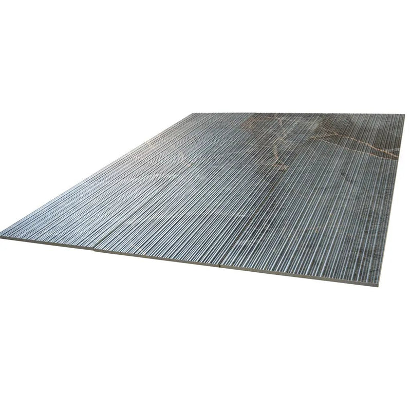 Slate Gray with Molten Copper 12x48 Matte Porcelain Large Format Tile (3 pack, 11.63 sq ft/case) by Apollo Tile