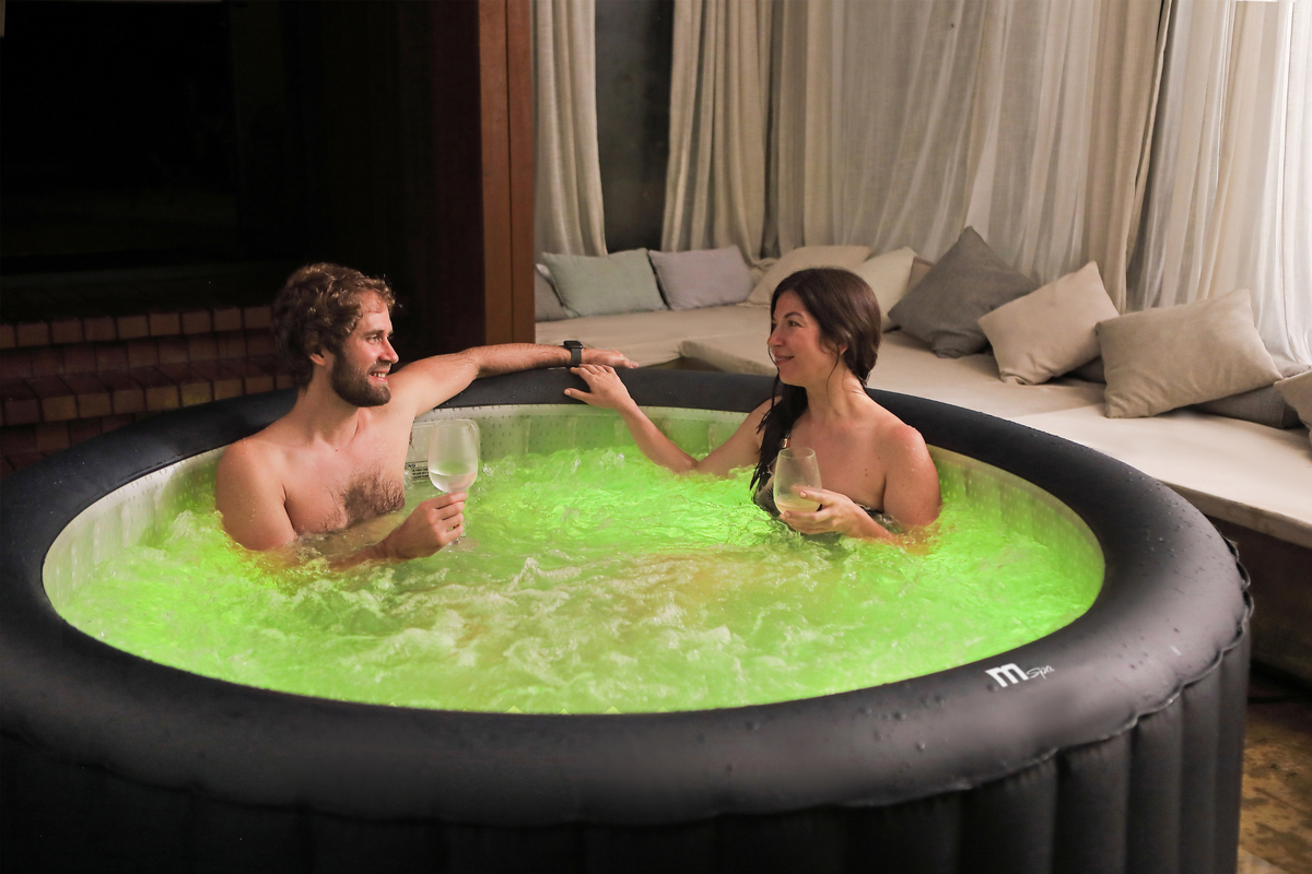 MSPA | AURORA | Urban Series | Inflatable Hot Tub & Spa | Light up the night | Upto 6 Person, photo 17 of 42