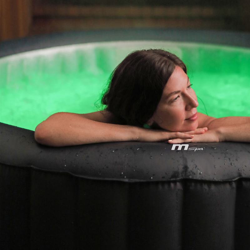 MSPA | AURORA | Urban Series | Inflatable Hot Tub & Spa | Light up the night | Upto 6 Person, photo 34 of 42