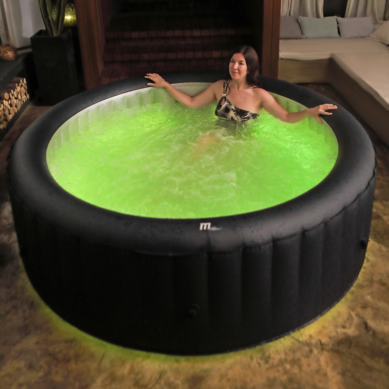 MSPA | AURORA | Urban Series | Inflatable Hot Tub & Spa | Light up the night | Upto 6 Person, photo 27 of 42