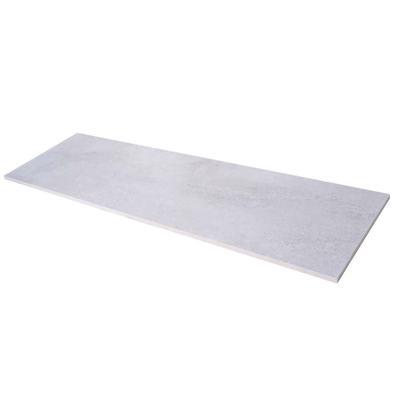 Platinum Gray 12x40 Matte Field Ceramic Tile (4 pack, 12.45 sq ft/case) by Apollo Tile