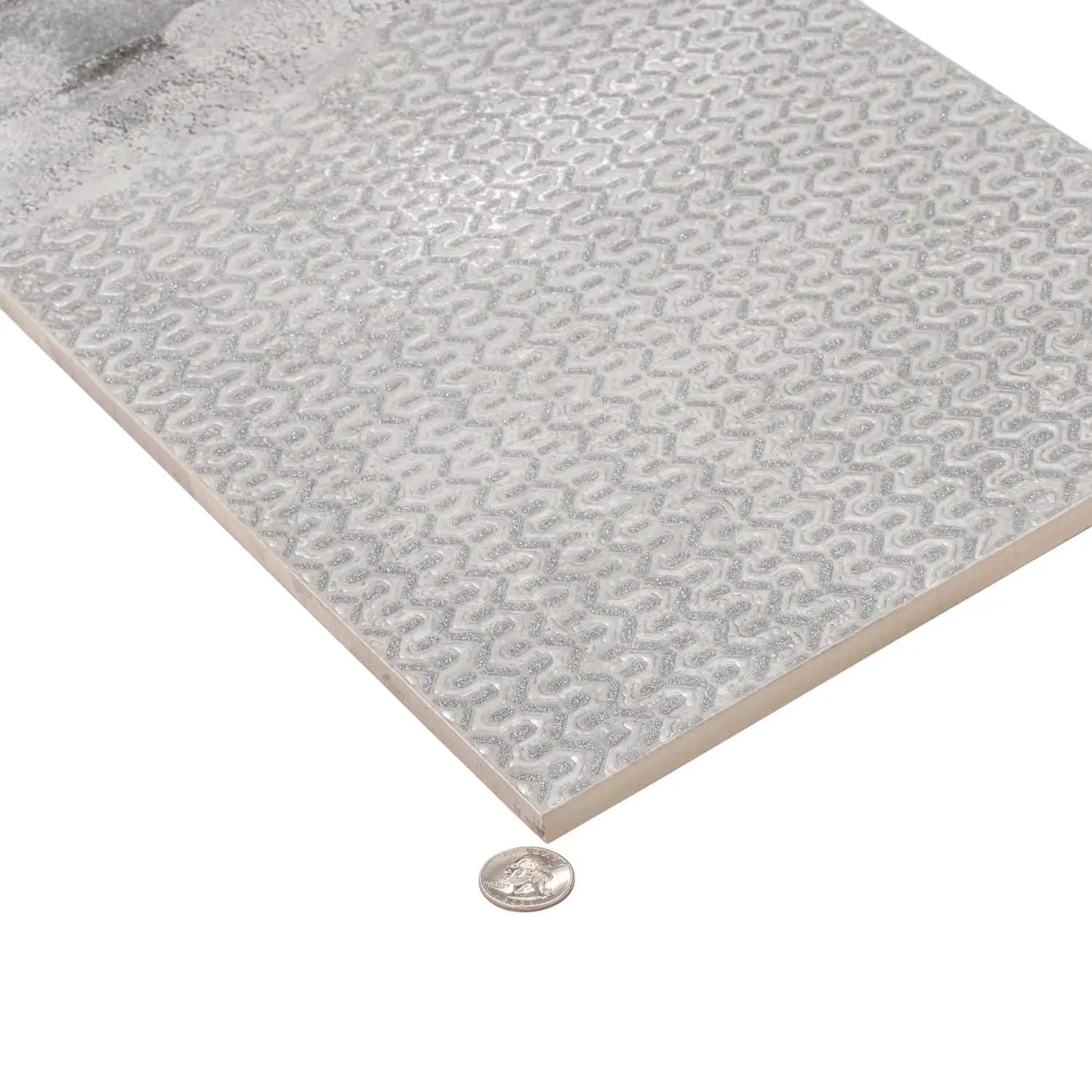 Gray 12x40 Matte Field Ceramic Tile (2 pack, 6.24 sq ft/case) by Apollo Tile