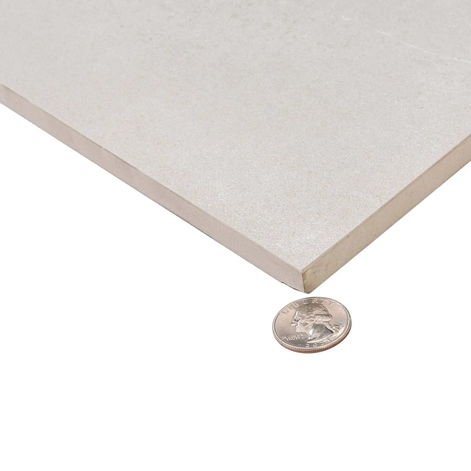 Bone White 12x40 Matte Field Ceramic Tile (4 pack, 12.45 sq ft/case) by Apollo Tile