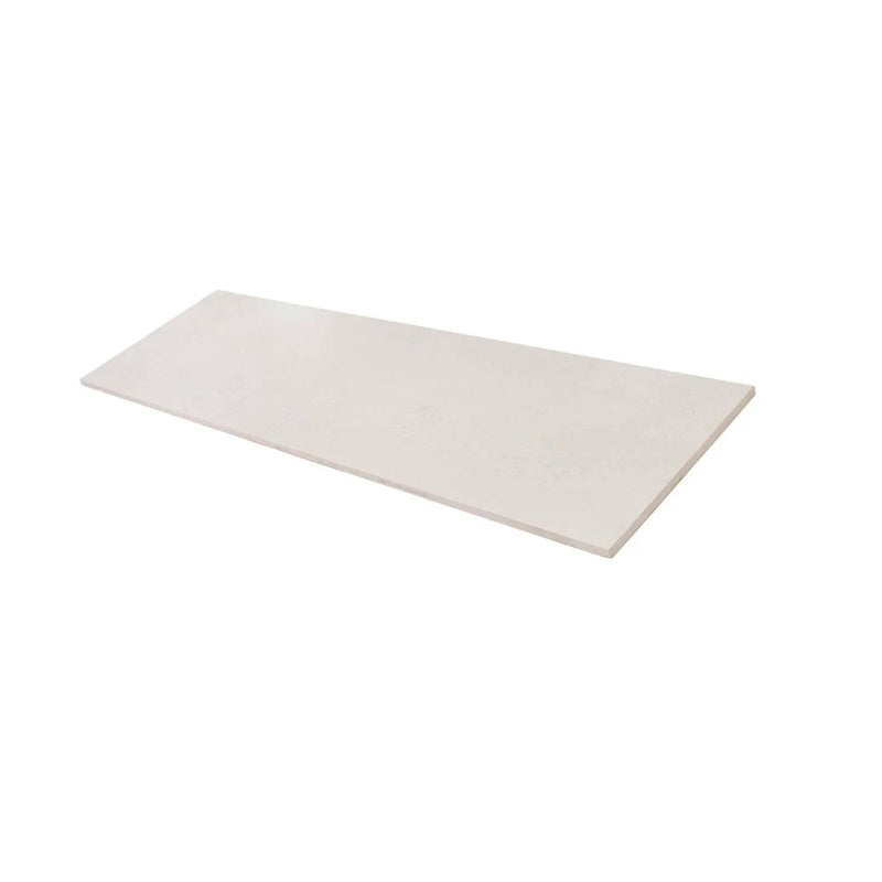 Bone White 12x40 Matte Field Ceramic Tile (4 pack, 12.45 sq ft/case) by Apollo Tile